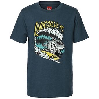 Boys 8-20 Quiksilver Shark Attack Short Sleeve Graphic T-Shirt
