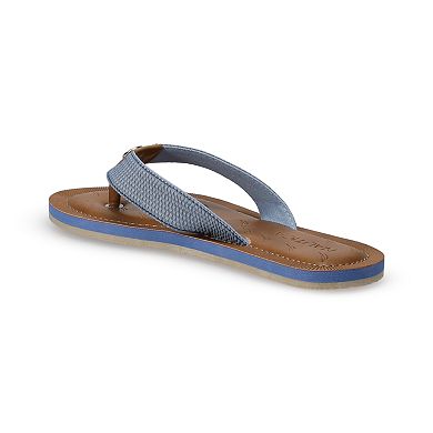 Nautica Gulfbreeze Women's Organza Flip Flop Sandals