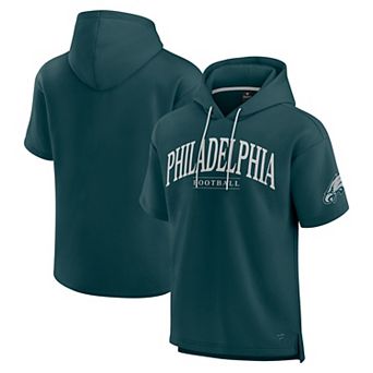 Unisex Fanatics Green Philadelphia Eagles Elements Signature Short Sleeve Pullover Hoodie