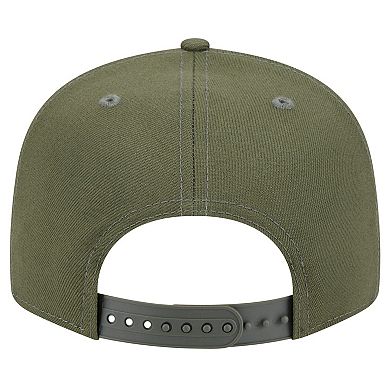 Men's New Era Olive Chicago Bears Main 9FIFTY Snapback Hat