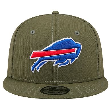 Men's New Era Olive Buffalo Bills Main 9FIFTY Snapback Hat