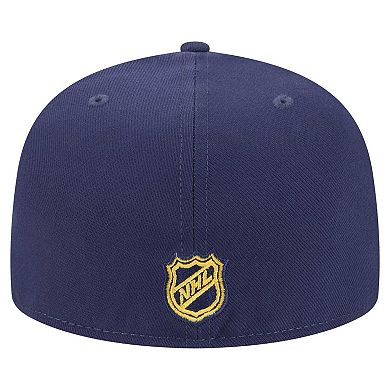 Men's New Era Navy Nashville Predators Core 59FIFTY Fitted Hat
