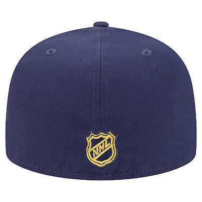 Men s New Era Navy Nashville Predators Core 59FIFTY Fitted Hat