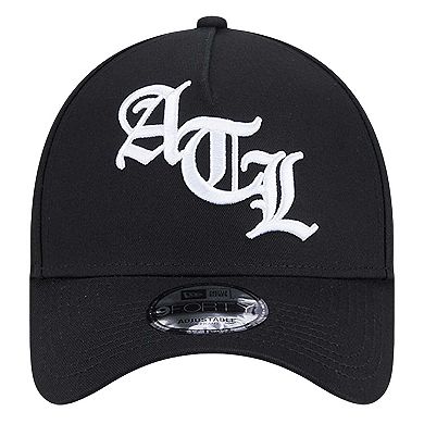 Men's New Era Black Atlanta Falcons Mystic 9FORTY A-Frame Adjustable Hat