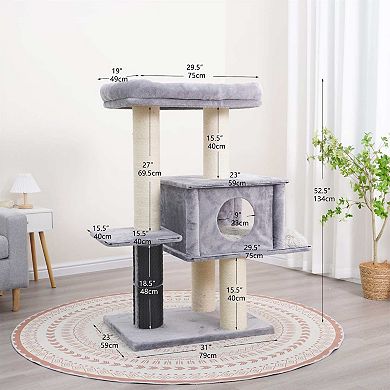 PetPals 57” Grand Maine Coon™ Cat Tree Lulu