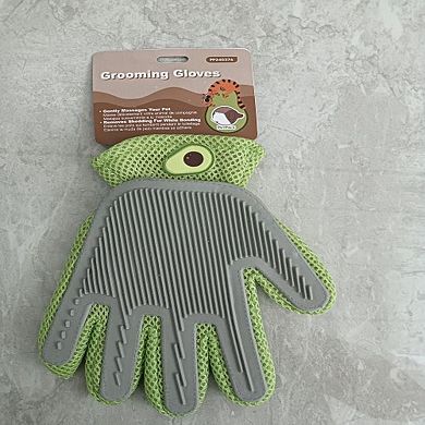 Petpals Massaging & Shedding Glove - 12"h, Reusable, Small, Grooming Glove