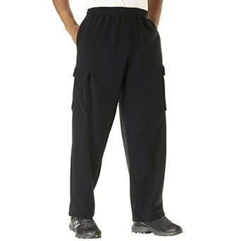 KingSize Men's Big & Tall Explorer Plush Fleece Cargo Pants