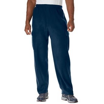 KingSize Men's Big & Tall Explorer Plush Fleece Cargo Pants