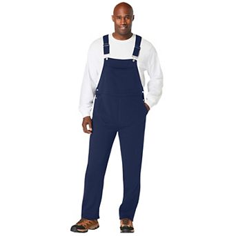 KingSize Men's Big & Tall Fleece Overalls
