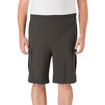 KingSize Men's Big & Tall Lightweight Jersey Cargo Shorts