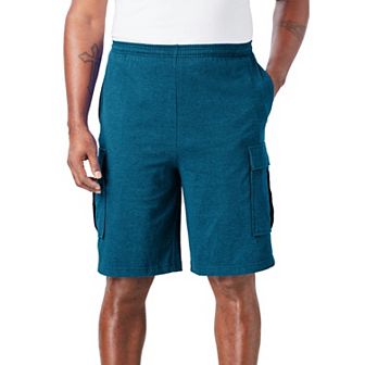 KingSize Men's Big & Tall Lightweight Jersey Cargo Shorts