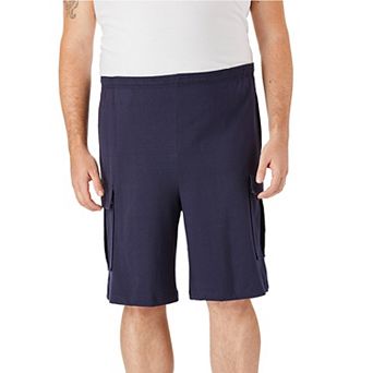KingSize Men's Big & Tall Lightweight Jersey Cargo Shorts