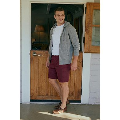 KingSize Men's Big & Tall Knockarounds 8"" Full-Elastic Cargo Shorts