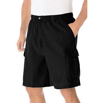 KingSize Men's Big & Tall Knockarounds 8 Full-Elastic Cargo Shorts