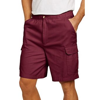 KingSize Men's Big & Tall Knockarounds 8 Full-Elastic Cargo Shorts