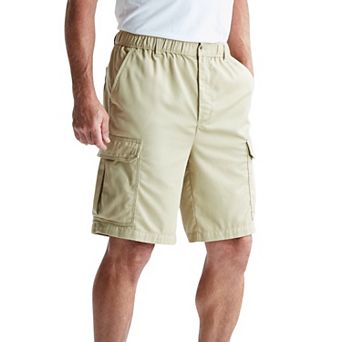 KingSize Men's Big & Tall Knockarounds 8 Full-Elastic Cargo Shorts