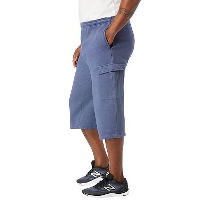 KingSize Men's Big & Tall Fleece Judo Shorts
