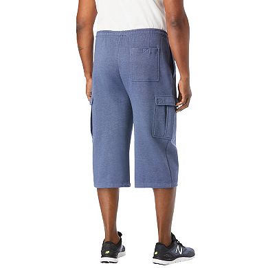 KingSize Men's Big & Tall Fleece Judo Shorts