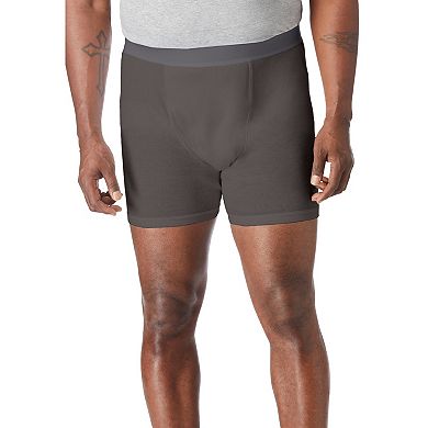 KingSize Men's Big & Tall Cotton Mid-Length Briefs 3-Pack