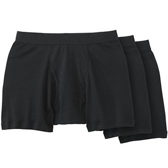 KingSize Men's Big & Tall Cotton Mid-Length Briefs 3-Pack