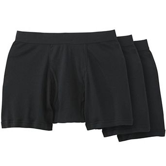 KingSize Men's Big & Tall Cotton Mid-Length Briefs 3-Pack