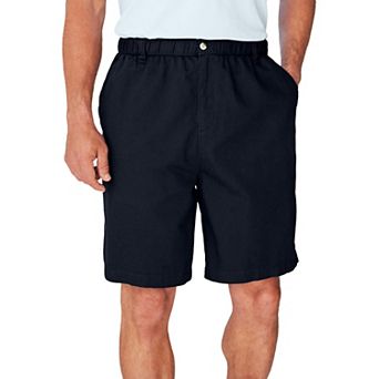 KingSize Men's Big & Tall Knockarounds 8 Full Elastic Plain Front Short