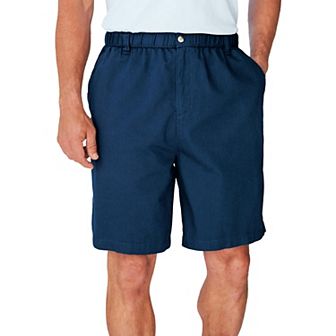 KingSize Men's Big & Tall Knockarounds 8 Full Elastic Plain Front Short