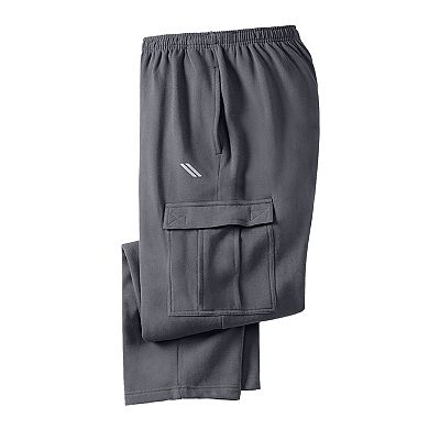 KingSize Men's Big & Tall Fleece Cargo Pants