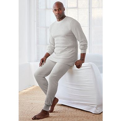 KingSize Men's Big & Tall Heavyweight Thermal V-Neck Underwear Shirt