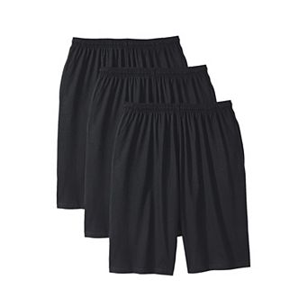 KingSize Men's Big & Tall Lightweight Extra Long Shorts 3-Pack