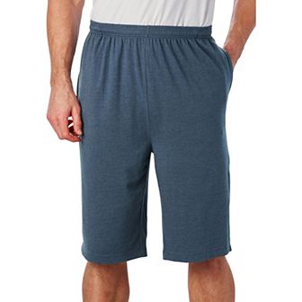 KingSize Men's Big & Tall Lightweight Longer Length Jersey Shorts