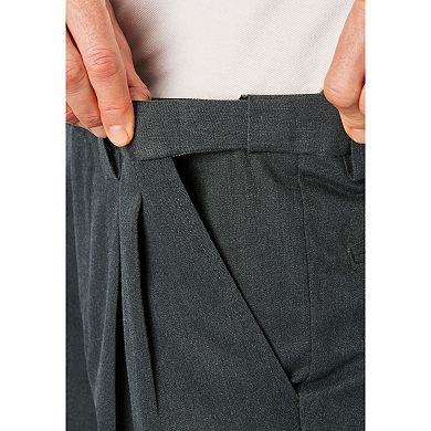 KingSize Men's Big & Tall Wrinkle-Free Expandable Waist Pleat Front Shorts