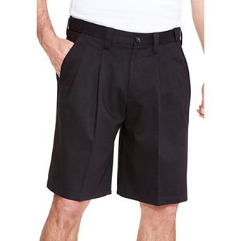 KingSize Men's Big & Tall Wrinkle-Free Expandable Waist Pleat Front Shorts