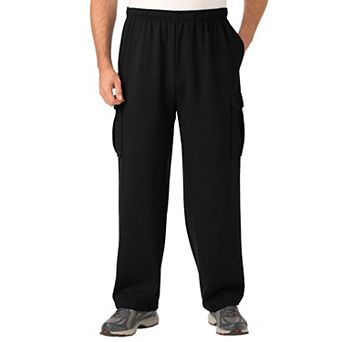KingSize Men's Big & Tall Fleece Cargo Sweatpants
