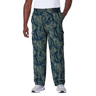 KingSize Men's Big & Tall Fleece Cargo Sweatpants