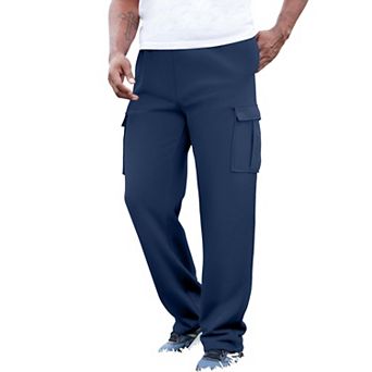 KingSize Men's Big & Tall Fleece Cargo Sweatpants