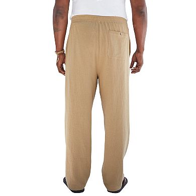 KingSize Men's Big & Tall Elastic Waist Gauze Cotton Pants