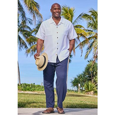 KingSize Men's Big & Tall Elastic Waist Gauze Cotton Pants