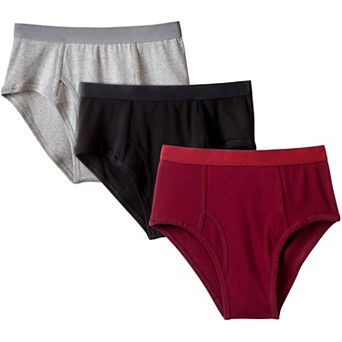 KingSize Men's Big & Tall Classic Cotton Briefs 3-Pack