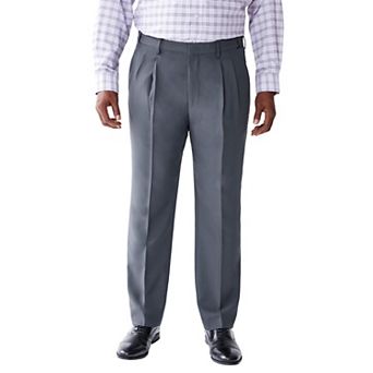 KingSize Men's Big & Tall Easy Movement Pleat-Front Expandable Dress Pants