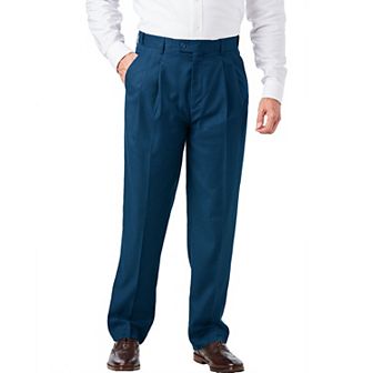KingSize Men's Big & Tall Easy Movement Pleat-Front Expandable Dress Pants