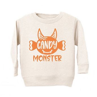 Candy Monster Horns Glitter Youth Ultra-soft Graphic Sweatshirt