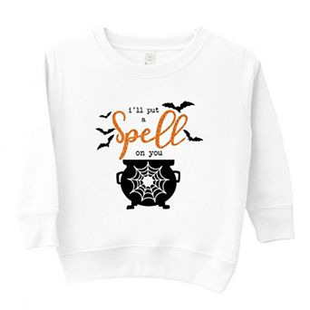 I'll Put A Spell On You Glitter Toddler Graphic Sweatshirt