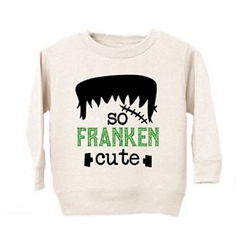 So Franken Cute Glitter Youth Ultra-soft Graphic Sweatshirt