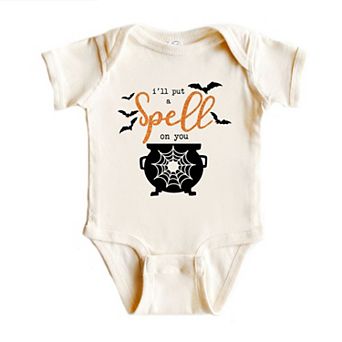 I'll Put A Spell On You Glitter Baby Bodysuit