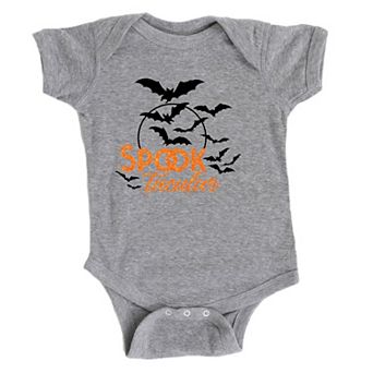 Spooktacular Glitter Baby Bodysuit