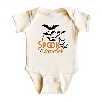 Spooktacular Glitter Baby Bodysuit