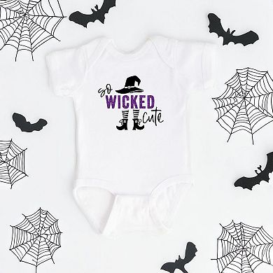 So Wicked Cute Glitter Baby Bodysuit
