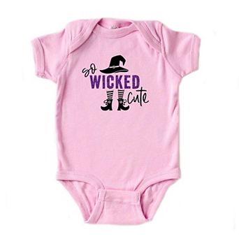 So Wicked Cute Glitter Baby Bodysuit
