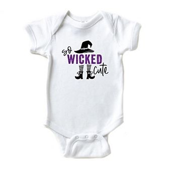 So Wicked Cute Glitter Baby Bodysuit